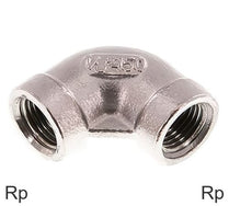 Angled Fittings 90deg Cast Iron / Stainless Steel Rp-Threads Female PN25
