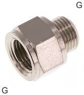 Threaded Extensions Brass / Stainless Steel G-Threads PN40