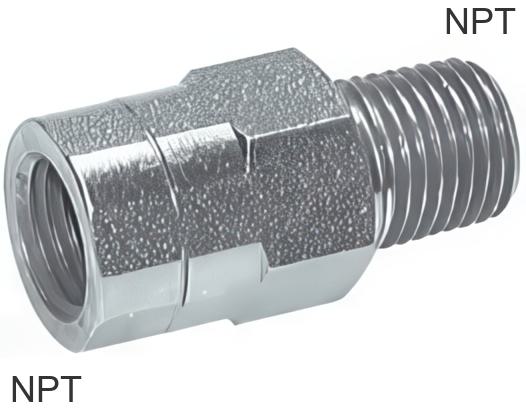 Threaded Extensions Steel / Stainless Steel NPT-Threads PN345 | Tameson.com