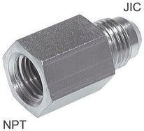 Reducing Nipple Fittings Steel / Stainless Steel NPT/JIC-Threads PN310