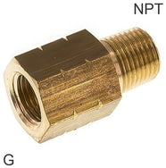 Reducing Nipple Fittings Brass / Stainless Steel G/NPT-Threads PN700