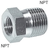 Reducing Nipple Fittings Steel / Stainless Steel NPT-Threads PN275