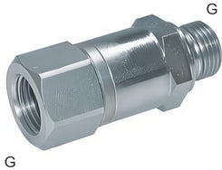Reducing Nipple Fittings Steel / Stainless Steel G-Threads With 60deg Hose Cone PN400