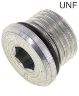 Closing Plugs Stainless Steel UNF-Threads Inner Hex PN630