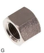 Closing Caps Brass / Cast Iron / Stainless Steel G-Threads PN25