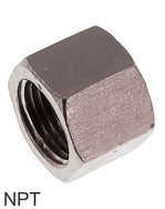 Closing Caps Stainless Steel NPT-Threads PN16
