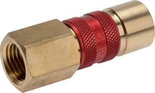 Color Coded DN 5 Air Coupling Sockets With Female Threads