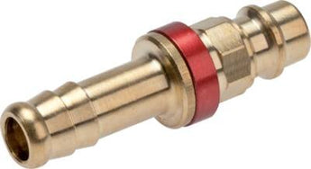 Color Coded DN 7.2 Air Coupling Plugs With Hose Pillar