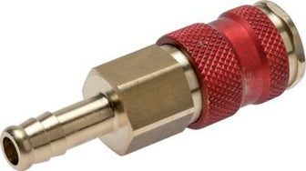 Color Coded DN 7.2 Air Coupling Sockets With Hose Pillar