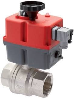 Modulate Ball Valve 2-Way Modulating Electric Brass Ball Valves | Tameson.com