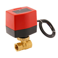 Electric On/Off Brass Ball Valves