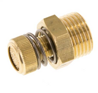 Brass Flow Control Mufflers With Knurled Screw