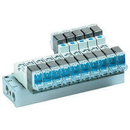SMC Bar Stock Manifold With Individual Wiring Solenoid Valves SS5YJ3