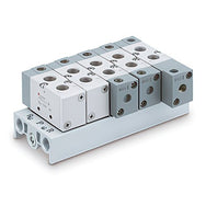 SMC 5-Way Manifold Solenoid Valves VV5F3