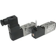 SMC 5/3-Way In-Line Pneumatic Solenoid Valves VFS1000
