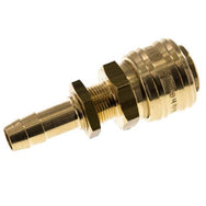 DN 7.2 Euro Air Coupling Sockets With Hose Pillar And Bulkhead