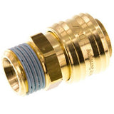 Compressed Air Hose with DN 7.2 Coupling, 21 Bar, 10 Meter, 15 mm Outer Diameter