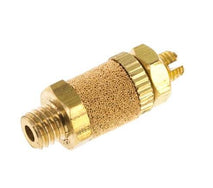 Brass Flow Control Mufflers With Lock Nut