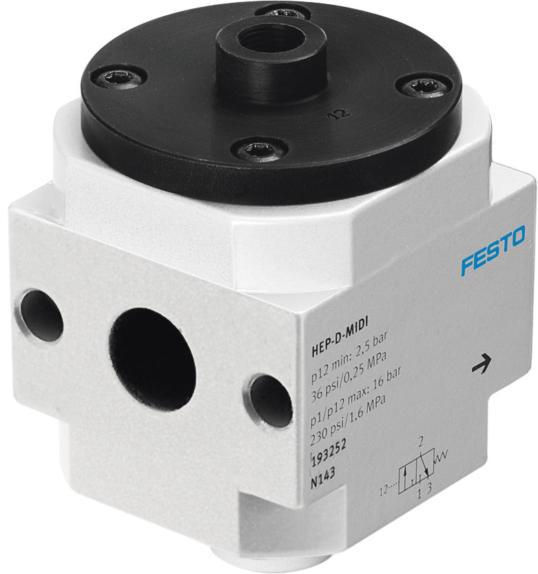 Festo Pneumatically Actuated Shut Off Valves | Tameson.com