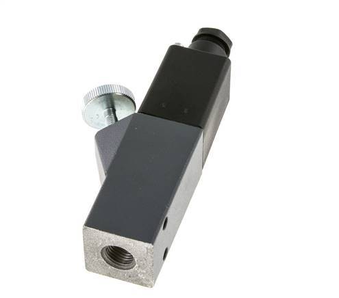 10 to 100bar SPDT Aluminium Pressure Switch G1/4'' 250VAC Screw Terminal