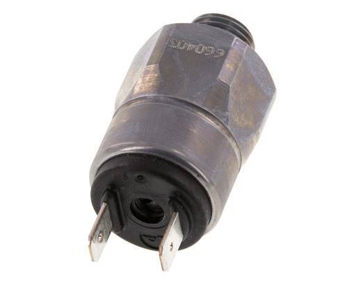 0.1 to 1bar NC Steel Pressure Switch G1/4'' 42VAC/DC Flat Connector