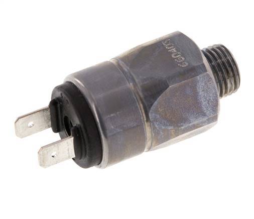 0.1 to 1bar NC Steel Pressure Switch G1/4'' 42VAC/DC Flat Connector