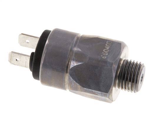 0.1 to 1bar NC Steel Pressure Switch G1/4'' 42VAC/DC Flat Connector