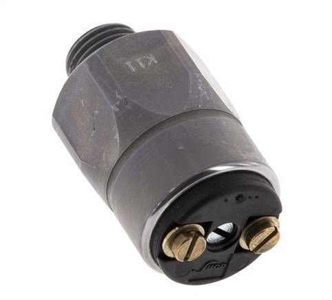 1 to 10bar NC Steel Pressure Switch G1/4'' 42VAC/DC Screw Terminal