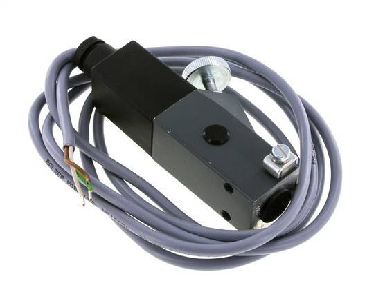 1 to 6bar SPDT Aluminium Pressure Switch G1/4'' 250VAC/DC 3-wire Cable 2m