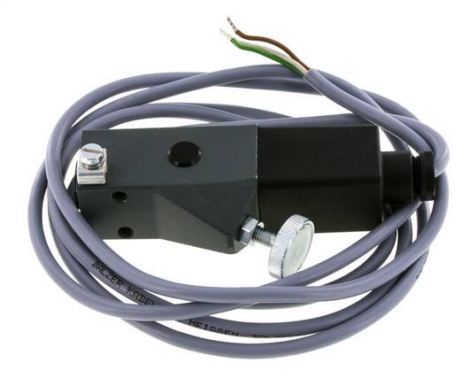 1 to 6bar SPDT Aluminium Pressure Switch G1/4'' 250VAC/DC 3-wire Cable 2m