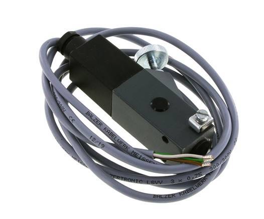 20 to 100bar SPDT Aluminium Pressure Switch G1/4'' 250VAC/DC 3-wire Cable 2m