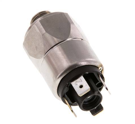 0.5 to 5bar SPDT Stainless Steel Pressure Switch G1/4'' 250VAC Flat Connector EPDM