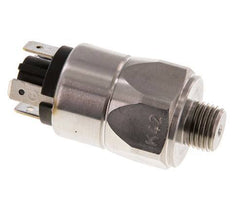 0.5 to 5bar SPDT Stainless Steel Pressure Switch G1/4'' 250VAC Flat Connector EPDM
