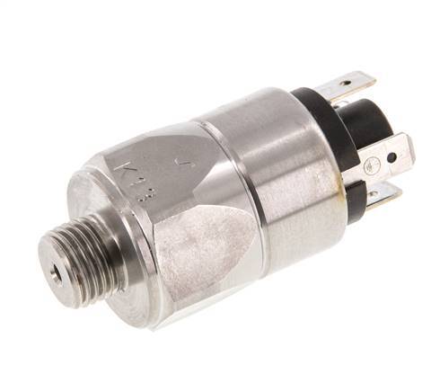 10 to 50bar SPDT Stainless Steel Pressure Switch G1/4'' 250VAC Flat Connector