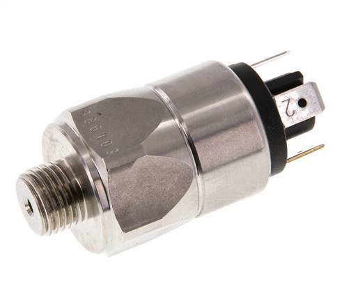10 to 100bar SPDT Stainless Steel Pressure Switch G1/4'' 250VAC Flat Connector