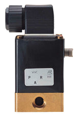 Solenoid Valve 3/2 NO G1/4'' Brass NBR -1-3bar/-15-44psi 24VDC Vacuum 0330 87228