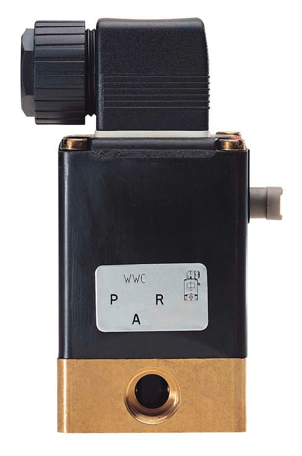 Solenoid Valve 3/2 NO G1/4'' Brass NBR -1-3bar/-15-44psi 24VDC Vacuum 0330 52680