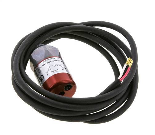 0.3 to 1.5bar SPDT Steel Pressure Switch G1/4'' 250VAC 3-wire Cable 2m
