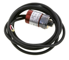 1 to 10bar SPDT Steel Pressure Switch G1/4'' 250VAC 3-wire Cable 2m