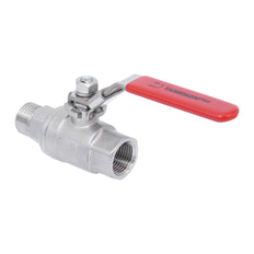 R/Rp 2'' 2-Piece 2-Way Stainless Steel Ball Valve 69 bar RTFE - TamesonPRO 1112-200