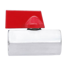 G 3/4'' F/F 2-Way Stainless Steel Mini Ball Valve 69 bar PTFE - TamesonPRO 1113-034-F