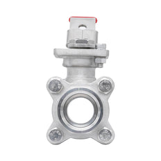Rp 4'' 3-Piece 2-Way Stainless Steel Ball Valve 69 bar RTFE ISO-Top F10/F12 - TamesonPRO 1121-400