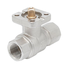 Rp 3/8" 2-way Brass Ball Valve ISO-Top F03 PN40