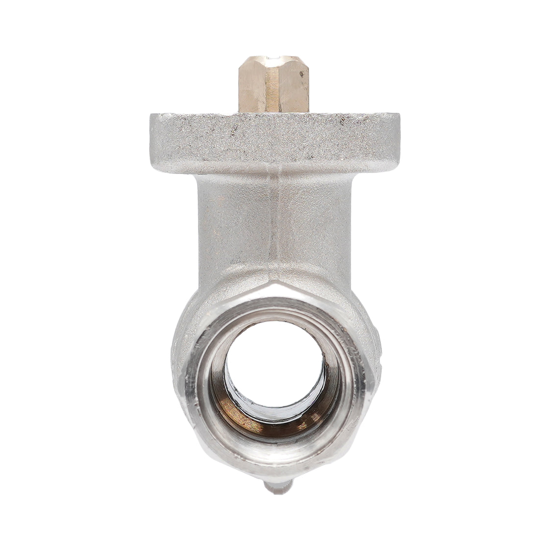 Rp 3/8" 2-way Brass Ball Valve ISO-Top F03 PN40