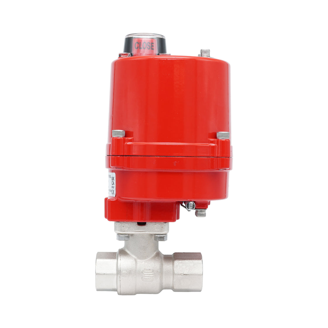 Rp 3/4" 2-Way Electric Brass Ball Valve 100-240 V AC