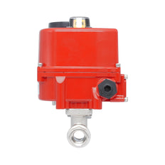 Rp 3/8" 2-Way Modulating Electric Brass Ball Valve 24 V AC/DC