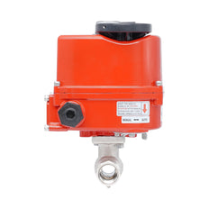 Rp 3/4" 2-Way Modulating Electric Brass Ball Valve 24 V AC/DC