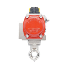 Rp 1/2" 2-Way Pneumatic Brass Ball Valve - Spring Opening