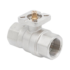 Rp 1-1/2" 2-way Brass Ball Valve ISO-Top F04/F05 PN25