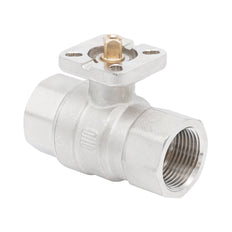 Rp 1-1/4" 2-way Brass Ball Valve ISO-Top F04/F05 PN40